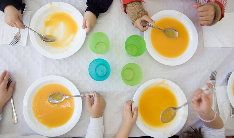 Más de 5,6 millones de kilos de productos ecológicos en comedores escolares