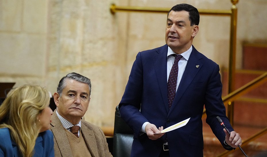 Moreno destaca el enfoque del gobierno andaluz en seguir avanzando en la transformación de Andalucía.