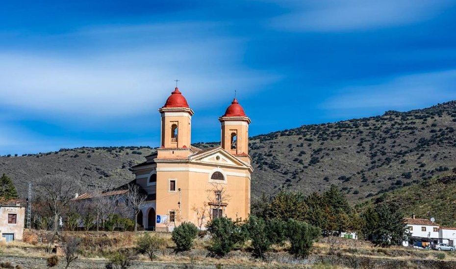 El santuario de la consolación tics de Nuestra Señora en Ohanes, Almería