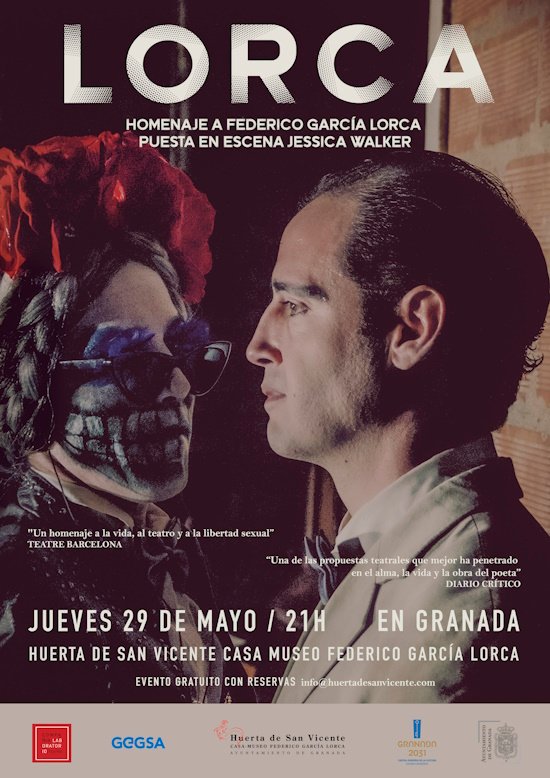 Lorca. Homenaje a Federico García Lorca puesta en escena Jessica Walker