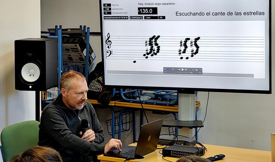 Proyecto de ciencia ciudadana ‘traduce’ la luz de las estrellas al ritmo del flamenco