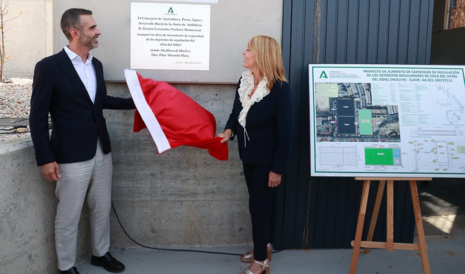 Ampliados los depósitos de cola del Odiel para garantizar el suministro de agua