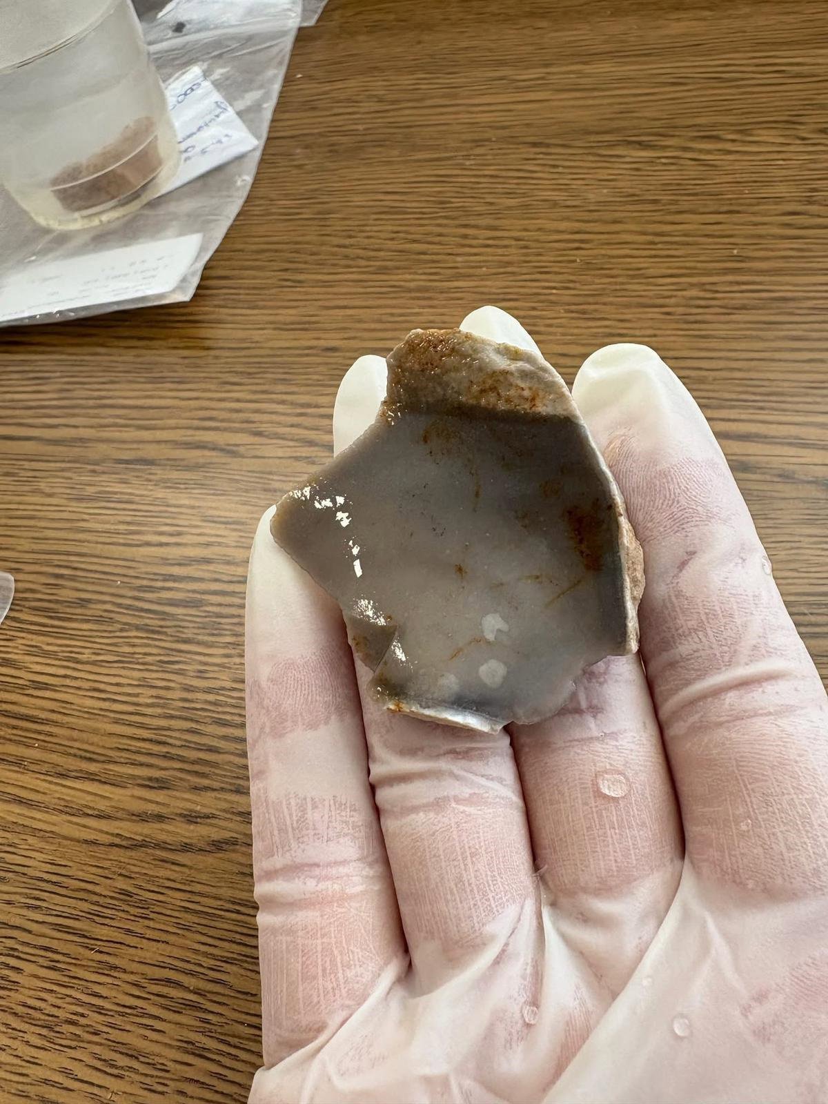 Encuentran lasca de sílex de 1,2 millones de años en Orce (Granada)