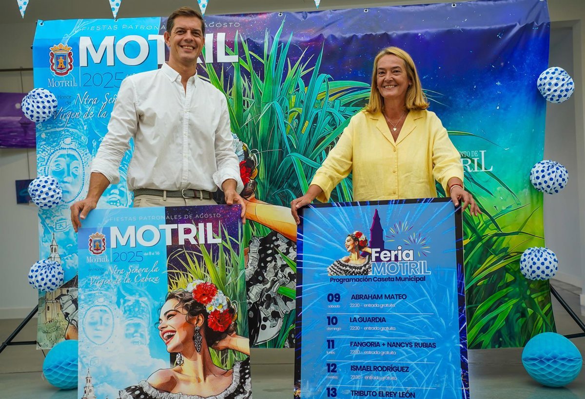 El Ayuntamiento de Motril presenta las Fiestas Patronales 2025