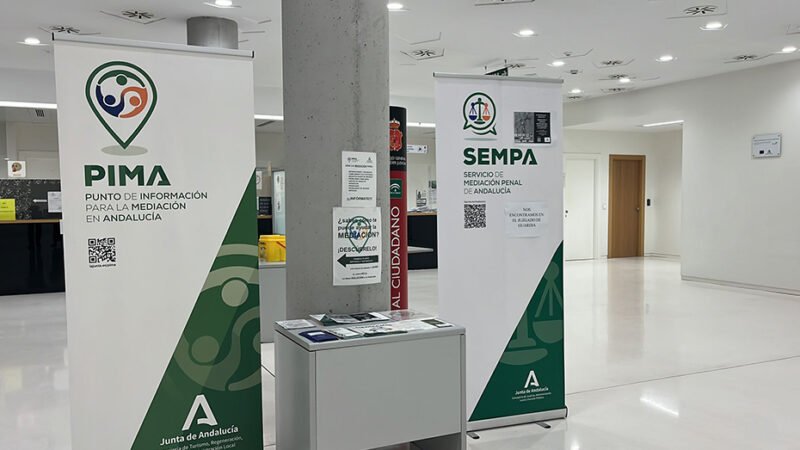 El Servicio de Mediación Penal en Andalucía evita más de 2.000 juicios desde su inicio.