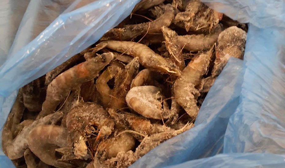 Incautados más de 500 kilos de productos pesqueros en La Rinconada por Inspección Pesquera y Seprona.