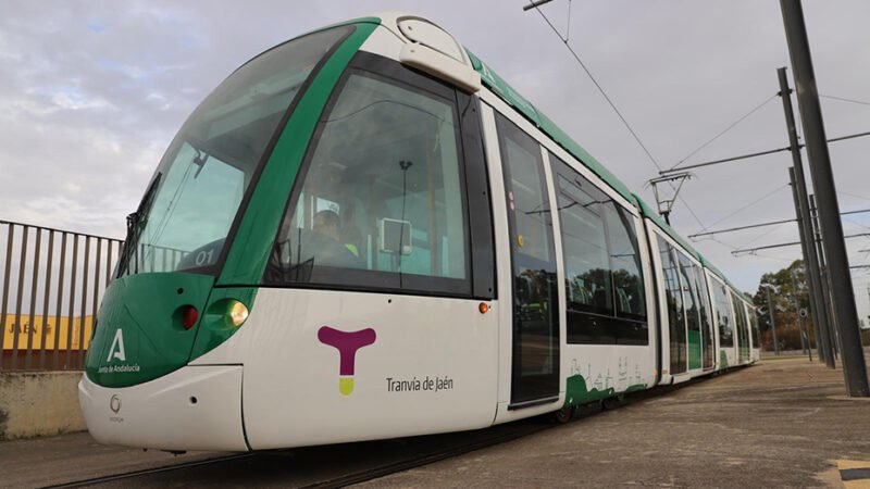 La Junta licitará por 8,8 millones el mantenimiento del tranvía de Jaén.