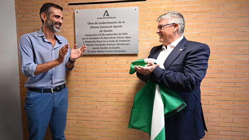Comienzan obras de reforma de la Oficina Comarcal Agraria de Guadix por 600.000 euros.