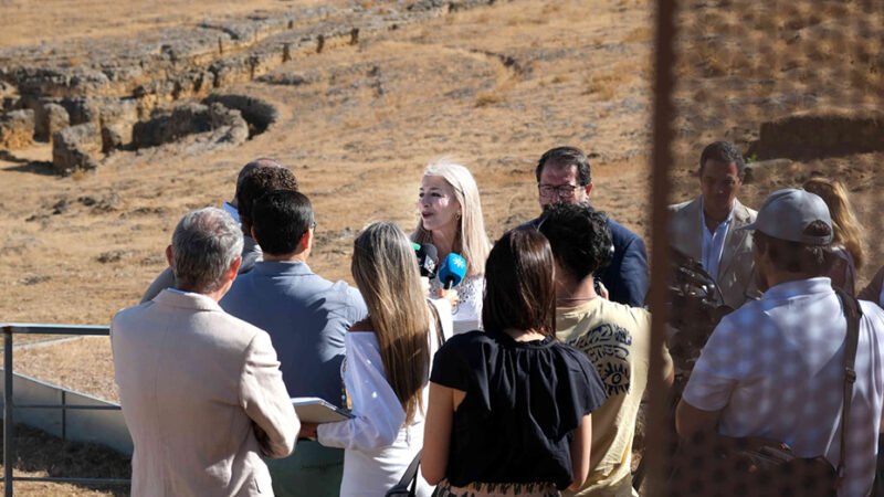 Cultura renueva cerramiento del anfiteatro de Carmona e invierte más de 900.000 euros