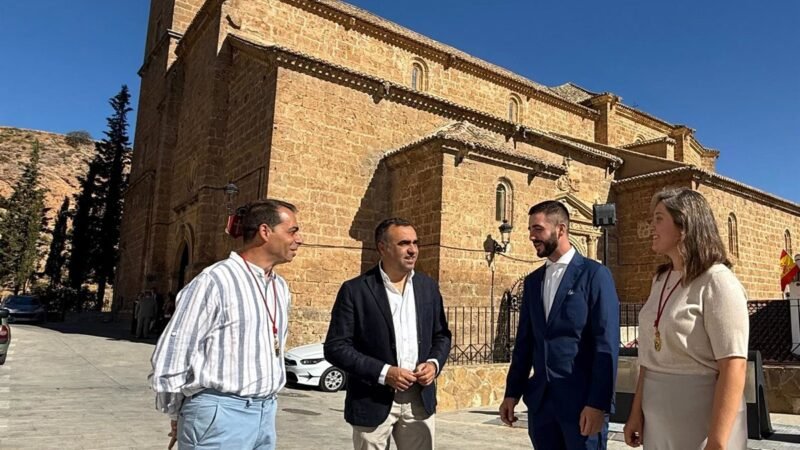 La Diputación de Granada invierte en la iglesia de la Encarnación de Colomera