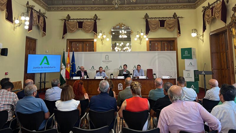 La Junta invierte 183,6 millones en obras hidráulicas en Almería desde 2019.