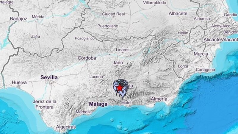 Registrado terremoto de magnitud 3,1 en Santa Fe, sentido en varios municipios de Granada.