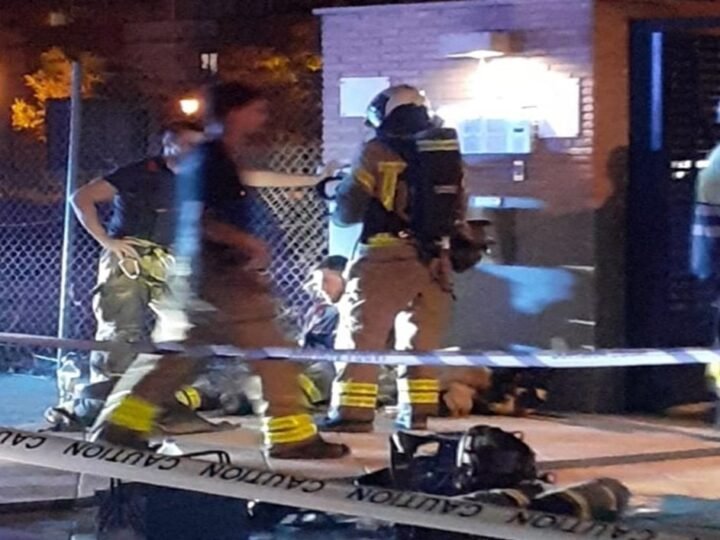 Cuatro heridos y 20 desalojados tras deflagración de gas en vivienda en Atarfe