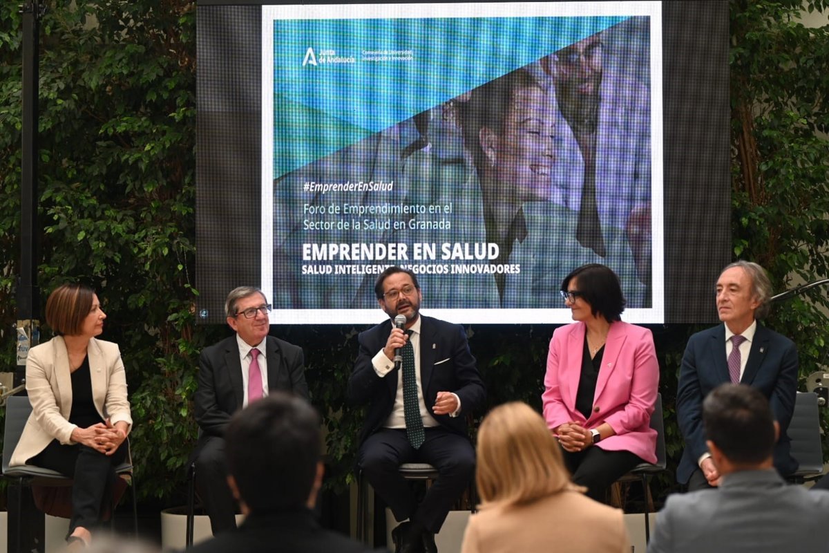 Foro en Granada impulsa emprendimiento en sector sanitario con ciencia, startups e IA.