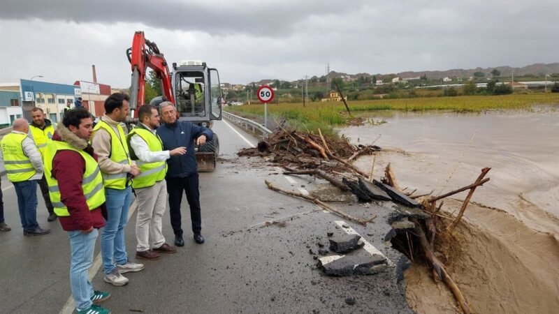 La Diputación de Granada licita obras del puente de Bejarín tras los daños de la dana