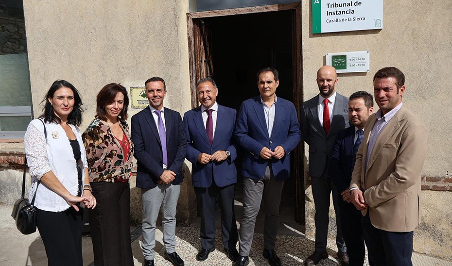 La Junta rehabilitará la sede judicial de Cazalla para albergar tribunales y dependencias municipales.