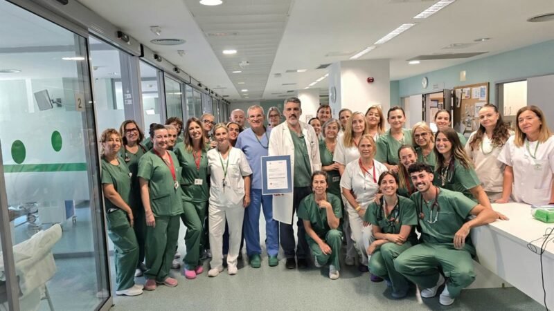 La UCI del Hospital Clínico San Cecilio obtiene certificación ‘Excelente’
