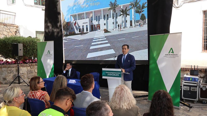 Presentan proyecto de sede judicial moderna en Torrox.