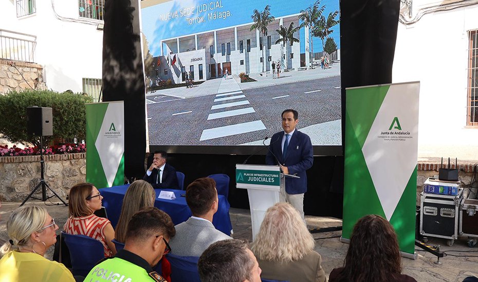 Presentan proyecto de sede judicial moderna en Torrox.