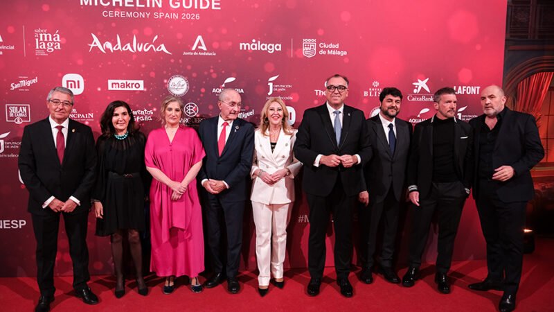 Andalucía brilla en la Gala de la Guía Michelin 2026 en Málaga