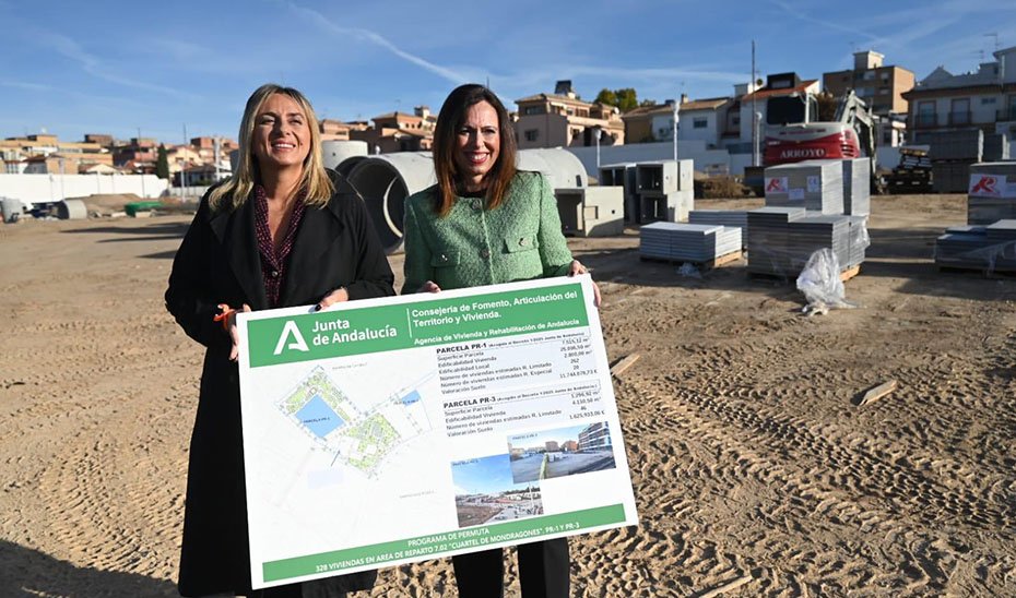 La Junta licita suelos en Cuartel de Mondragones para construir 328 viviendas protegidas en Granada