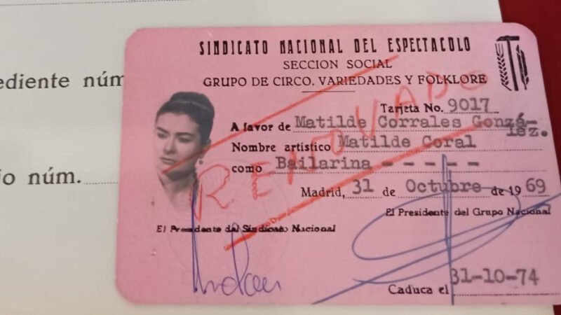 Los flamencos y su carné en la dictadura.