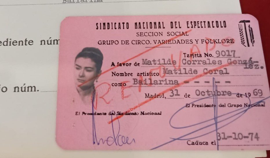 Los flamencos y su carné en la dictadura.