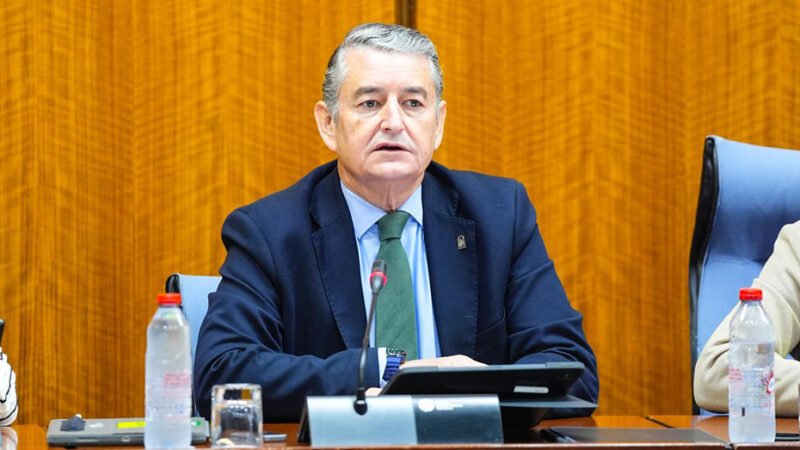 Prioridades del Presupuesto 2026 presentadas en el Parlamento por la Junta de Andalucía.