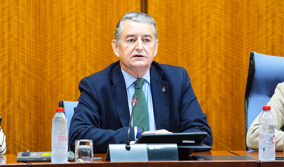 Prioridades del Presupuesto 2026 presentadas en el Parlamento por la Junta de Andalucía.