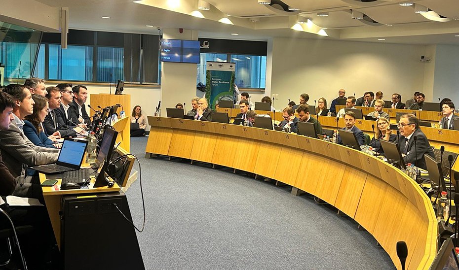 Andalucía presenta planes para mejorar seguridad hídrica en Bruselas