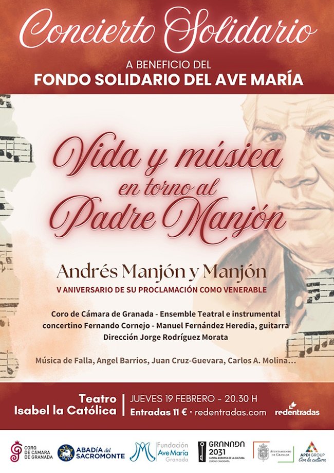Concierto solidario a beneficio del Fondo Solidario del Ave María