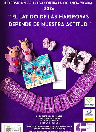Exposición contra la violencia vicaria «El Latido de las Mariposas depende de nuestra actitud» 2026