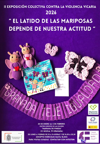Exposición contra la violencia vicaria «El Latido de las Mariposas depende de nuestra actitud» 2026