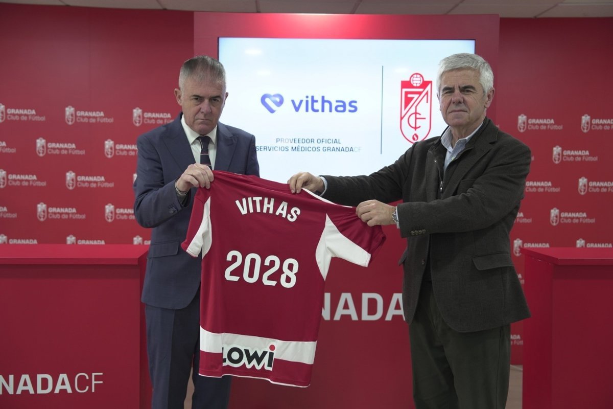 Vithas será proveedor médico oficial del Granada C.F. por tres temporadas.