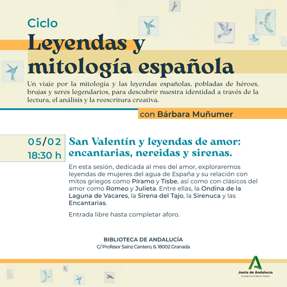 Ciclo Leyendas y mitología española, con Bárbara Muñumer: San Valentín y las leyendas del amor