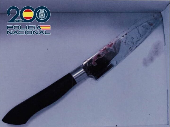 Detenido en Granada por intento de agresión con cuchillo tras amenazas de muerte.