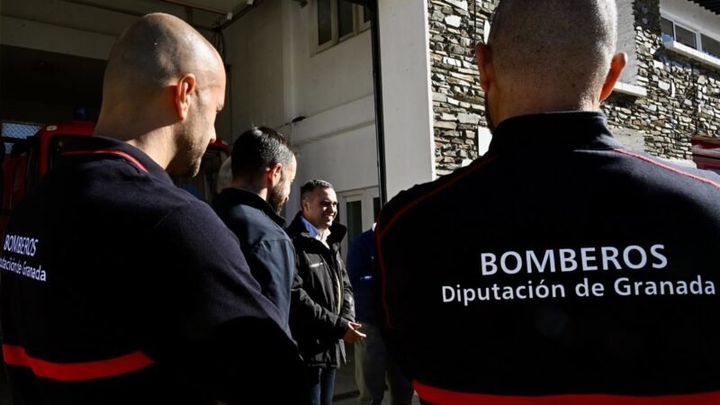La Diputación de Granada refuerza parques de bomberos y carreteras ante temporal.