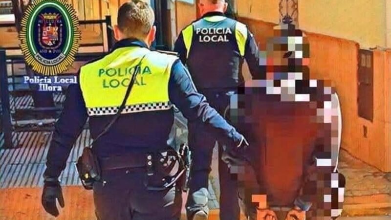 Detenido en Íllora (Granada) un fugitivo «sumamente violento» con órdenes de búsqueda, detención e ingreso en prisión