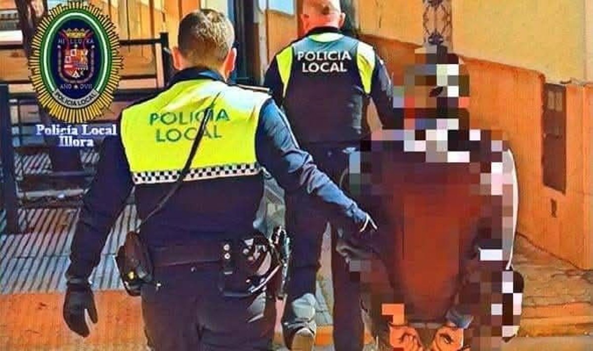 Detenido en Íllora (Granada) un fugitivo «sumamente violento» con órdenes de búsqueda, detención e ingreso en prisión