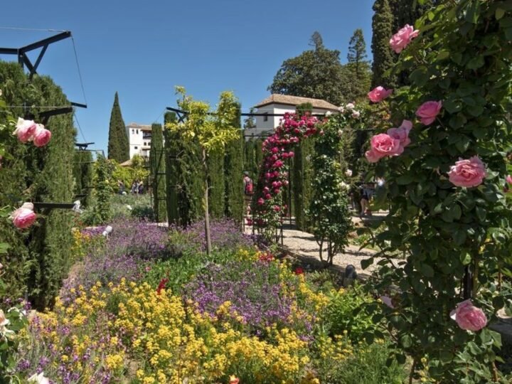 Visita guiada a los jardines de la Alhambra el 27 de abril por el Día de los Jardines Históricos.