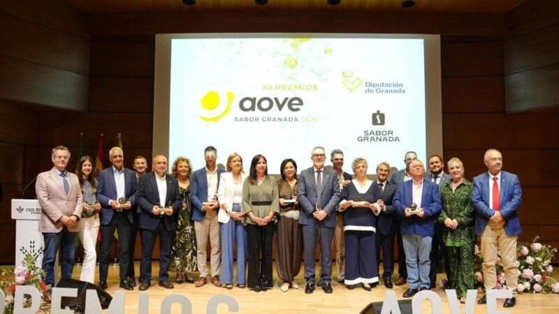 La Diputación premia los mejores AOVE de la provincia en los Premios ‘Sabor Granada’